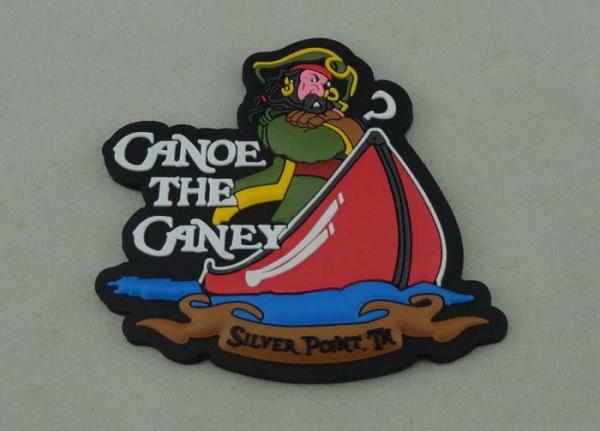 Buy cheap Canoe the Caney Promotional PVC Keychain 3D Design Soft PVC Injection from wholesalers