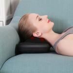 Simple Operation Electric Massage Pillow Relax Pain Fatigue Elegant Appearance