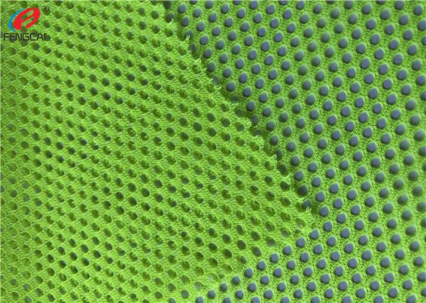 Buy cheap 54D Polyester Breathable Vest Knitted Fluorescent Material Fabric from wholesalers