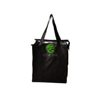 Buy cheap Reusable Insulated Cooler Bags Black Color For Outdoor Picnic Silk Screen product
