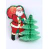 Buy cheap Creative paper Santa Claus tree, handmade Santa tree, customizable20CM from wholesalers