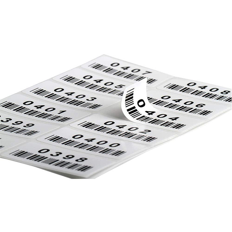 High Quality Factory Custom Barcode Roll Adhesive Sticker Label