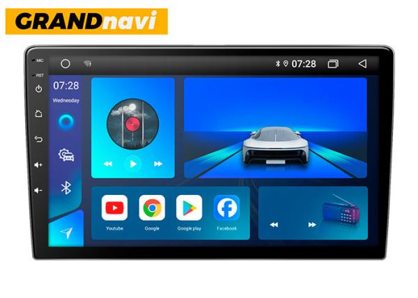 Buy cheap WIFI Car Android Stereo GPS Navigation 10 Inch Double Din Radio Capacitive from wholesalers