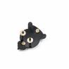 Buy cheap Gold Bar Embroidery Police Metal Badge Silk Blazer thickness 1.2-5mm from wholesalers