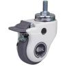 Buy cheap High Load Capacity TPU Medical Caster E3743-77 with Threaded Brake and 75mm Diameter from wholesalers