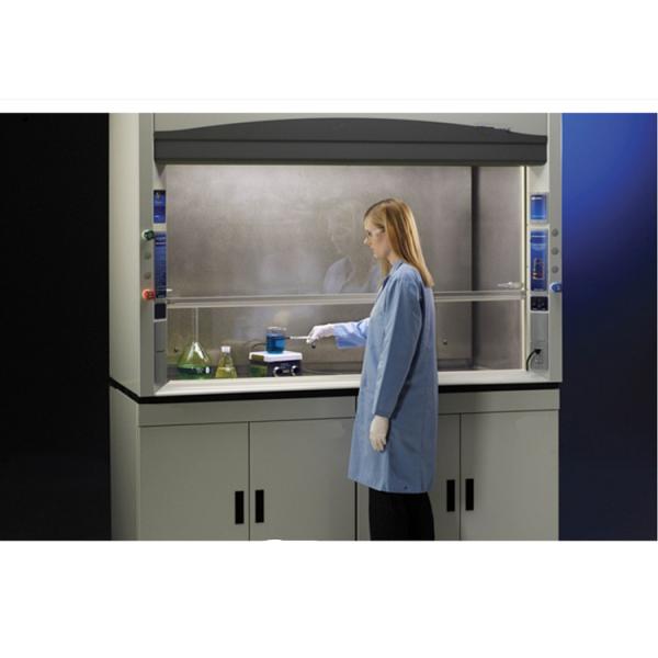 Buy cheap 65dB Noise Lab Full Steel Pp Fume Hood Alkali Resistant 1200m3/H from wholesalers