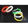 Buy cheap Children'S Custom Engraved Silicone Bracelets , Debossed Silicone Wristbands from wholesalers
