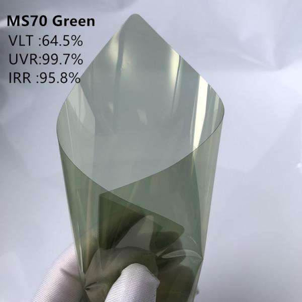 Buy cheap 2HD Metalized Window Tint Self Adhesive Metalized Film Tint NASIDO MS70 from wholesalers
