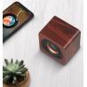 Buy cheap Mini Squre Wood Portable Bluetooth speaker 3W 1200mAh for Cellphone from wholesalers