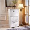 Buy cheap White 120* 63*30cm Waterproof PVC Veneer Shoe Storage Cabinet from wholesalers