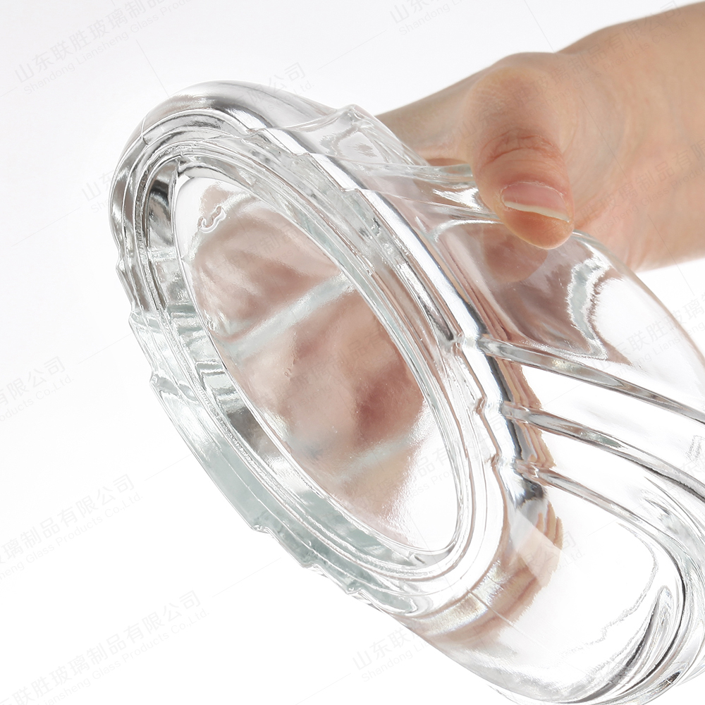 750ml Clear Transparent Glass Wine Bottle for Whisky/Vodka/Liquor Customization Logo