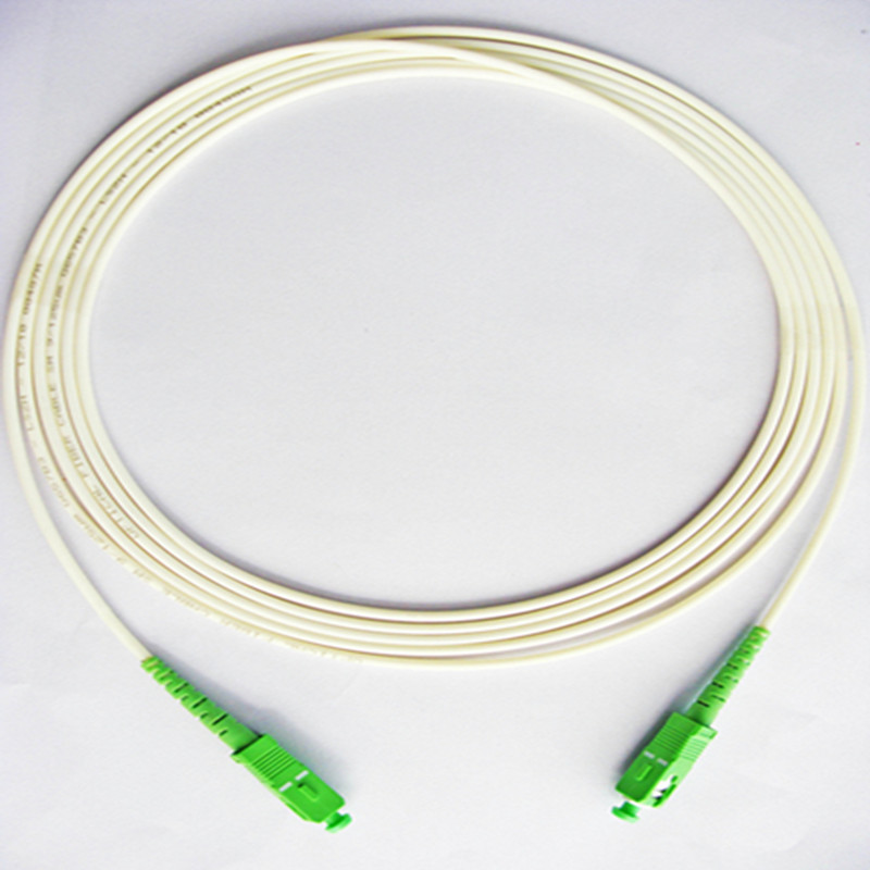 PE Sheath SC APC-SC APC G657B3 3.5mm Fiber Optical Patch Cord