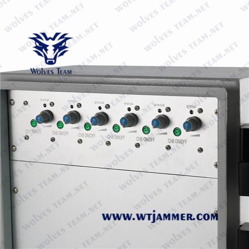 Buy cheap GSM800 DCS1800 PCS1900 150m 165W Outdoor Signal Jammer from wholesalers