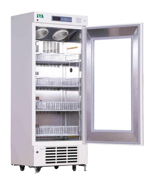 368L Real Forced Air Cooling Blood Storage Bank Refrigerator Freezer Frost Free