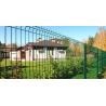 Buy cheap Galvanized Steel Metal Garden Fences Panels outdoor PVC Coated V Bending 3d Curved Welded Wire Mesh fence from wholesalers