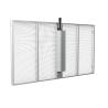 Buy cheap Outdoor Indoor P3.91-P7.8 LED Glass Cabinet 500x1000mm Transparent Film Panels Strip Grid from wholesalers