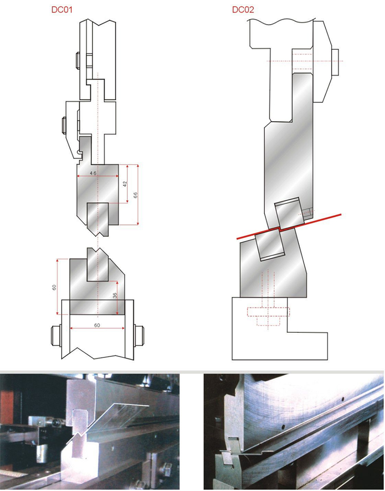 Precision Custom Press Brake Tooling Customized Press Brake Joggle Z Tool