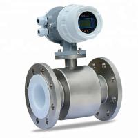 Buy cheap 316SS Stainless Electromagnetic Flow Meter Sensor Magnetic Flowmeter product