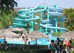 Commercial Family Water Slide Outdoor Fiberglass Slide Equipment