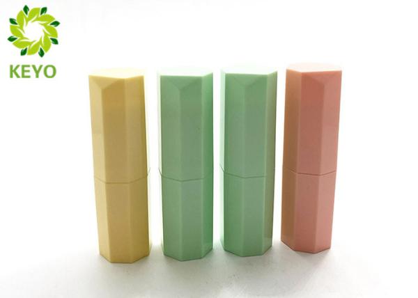 Buy cheap Colorful Polygon Plastic Empty Lipstick Containers Tube from wholesalers