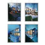 Waterproof Real Estate Backlit Poster Advertising Hanging Slim Photo Picture Led
