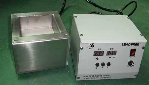 Buy cheap Reflow Solder Dipping Machine With High Temperature Resist Solder Pot from wholesalers