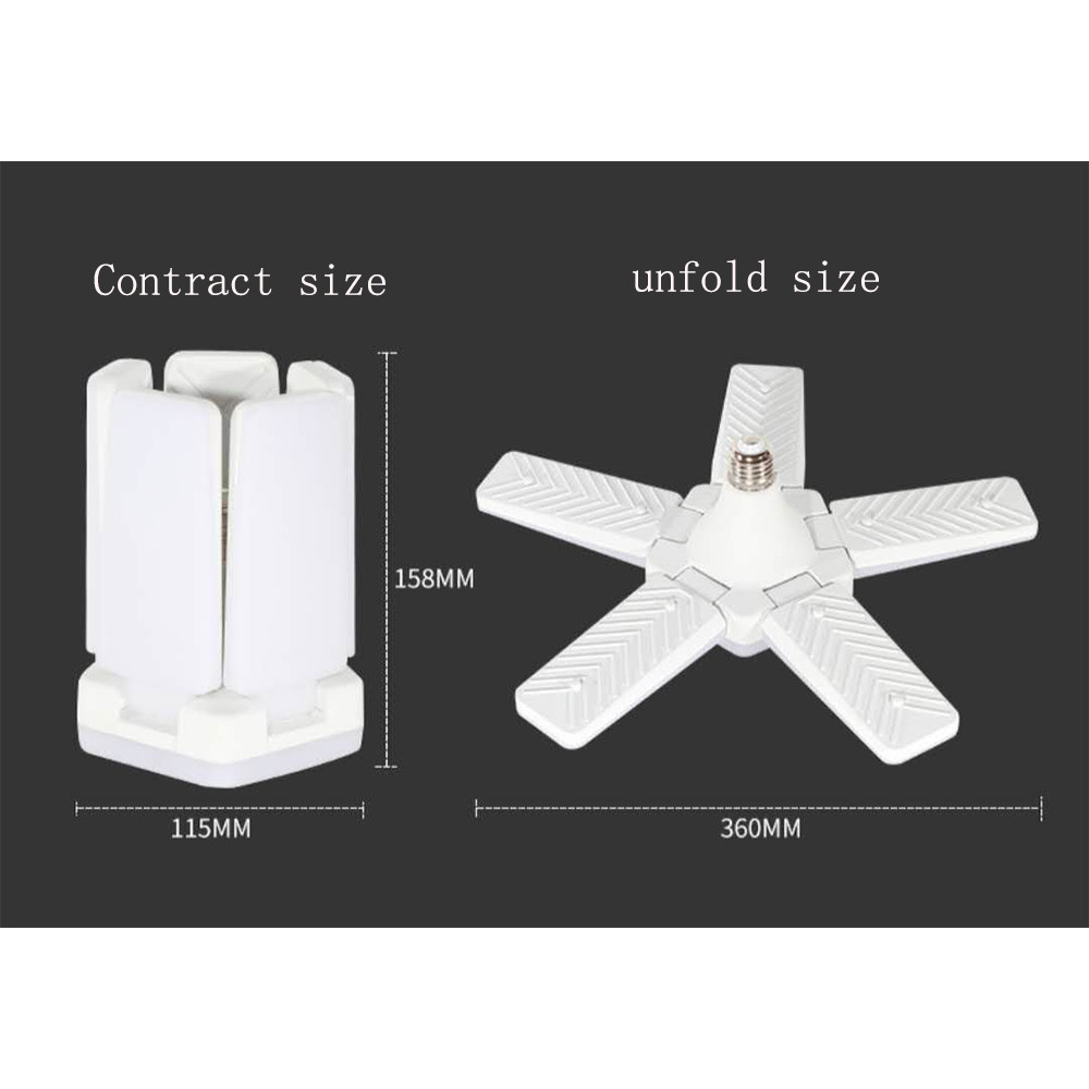 Garage Light 40W 60W Photocell LED Ceiling Parking Garage Light