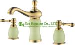 Buy cheap basin faucet,brass three-hole basin mixer,bathroom faucet,chrome finished,bathroom accessories from wholesalers