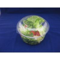 Buy cheap 17oz OEM/ODM Clear Plastic Clamshell Packaging Disposable Salad Bowls product