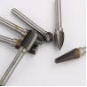 Buy cheap SA 6mm 6.35mm Cylinder Shape 1/4 Inch Shank Tungsten Carbide Rotary Burrs for Cutting from wholesalers