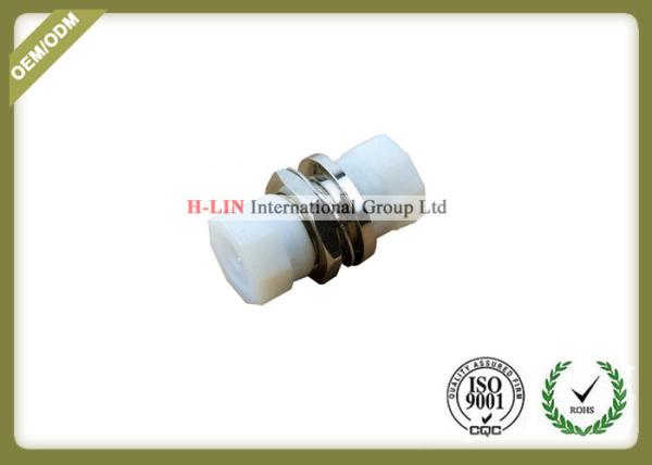 Buy cheap FC Big D Type Metal Fiber Optic Adapter , Fiber Optic Bulkhead Connector from wholesalers