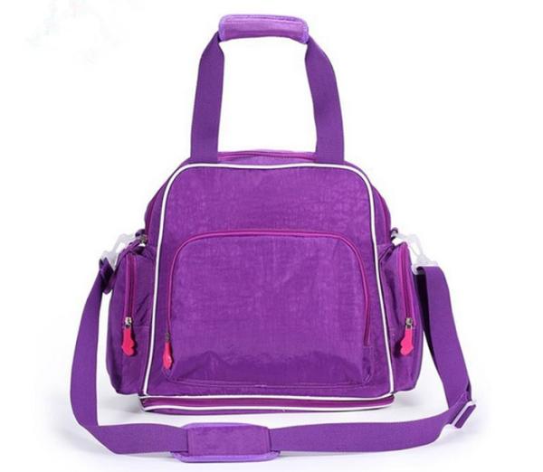 Buy cheap Purple Washable Diaper Bag Essentials TPDB007 For Small Baby and Girls from wholesalers