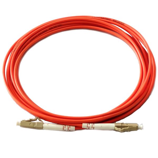 Buy cheap LC/UPC MM 50/125 2mm 3mm Fiber Optic Patch Cable Customizable length from wholesalers
