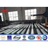 Buy cheap Anti - Ultraviolet 45FT Distribution Galvanized Steel Pole With Cross Arm from wholesalers