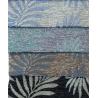 Buy cheap 410gsm Coral Pattern Upholstery Fabric Woven Blue Jacquard Upholstery Fabric from wholesalers