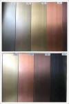 Antique Bronze Brass Hairline Stainless Steel Color Sheets Manufacturer In