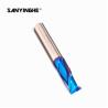 Buy cheap 2 Flutes 3mm Flattened Carbide Square End Mill HRC65 Blue Nano Coating Flat Milling Cutter from wholesalers