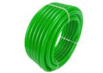 Flexible 1/2" PVC Fiber Reinforced Hose Braided Vinyling Tubing Clear Transparen