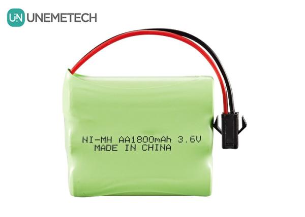 Buy cheap 3.6V NiMH Battery Packs 1800mAh Rechargeable AA Batteries For Remote Control Toy Car from wholesalers