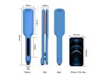 Ultrasonic Infrared Cold Flat Iron 48.8x110mm 360 Degree Free Swivel