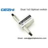 Buy cheap Dual 1x2 Fiberoptic Switch Singlemode Mechanical 2x4 Optical Switch Non-Latching from wholesalers