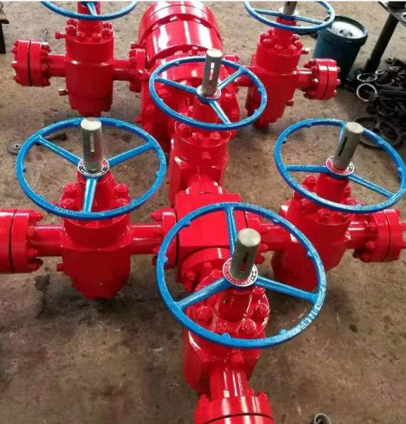 Buy cheap Wellhead Devices Gas Production Christmas Tree In Oil Field from wholesalers