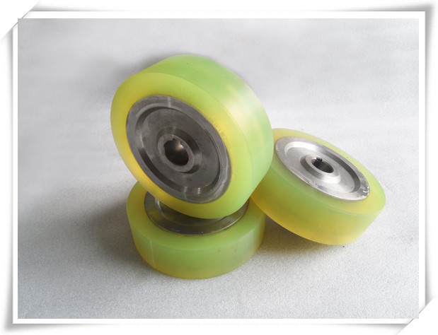 Any Size Any Color Oil Resistant Aging Resistant Polyurethane Wheels Coating with Iron Core