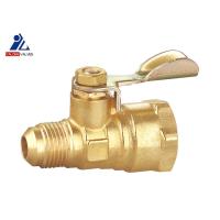 Buy cheap Male ISO228 Brass Gas Valve Hpb 57 Brass Gas Shut Off Valve product