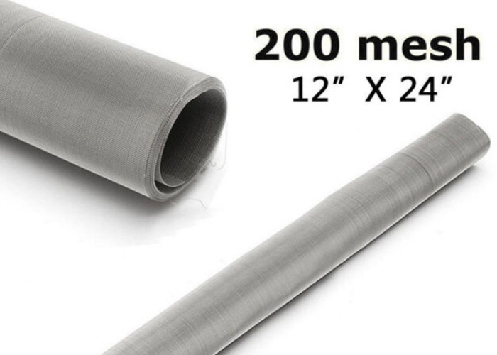 Twill Weave Stainless Steel 304 Filter Woven Wire Cloth For Sieve