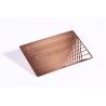 Buy cheap Frosted Stainless Steel Metal Business Cards For Night Bar Shop from wholesalers