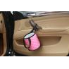 Buy cheap Custom Logo Car Accessories Trash Bin , PU Leather Waste Bin 15 * 15 * 17CM from wholesalers