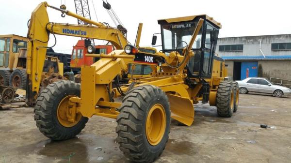 Buy cheap Caterpillar 140K Used Motor Grader 1600h , Pull Behind Road Grader For Sale from wholesalers