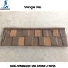 Buy cheap Flat Roof Tile Zinc-Aluminium Stone Coated Steel Shingles Materials 0.45mm Thickness from wholesalers
