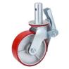 Buy cheap 8 inch scaffolding wheel polyurethane wheels falsework in construction 270kgs from wholesalers